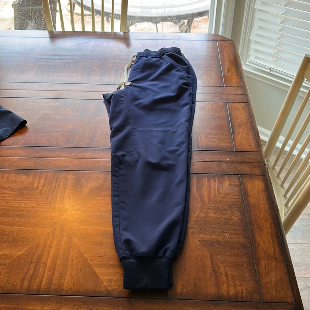 Figs navy blue joggers